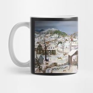 will moses christmas print Mug